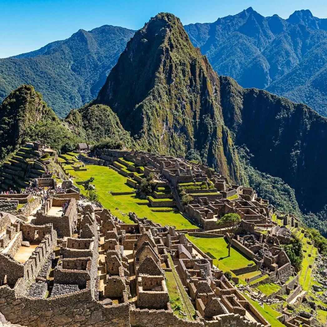 Ruins at Machi Picchu via iStock